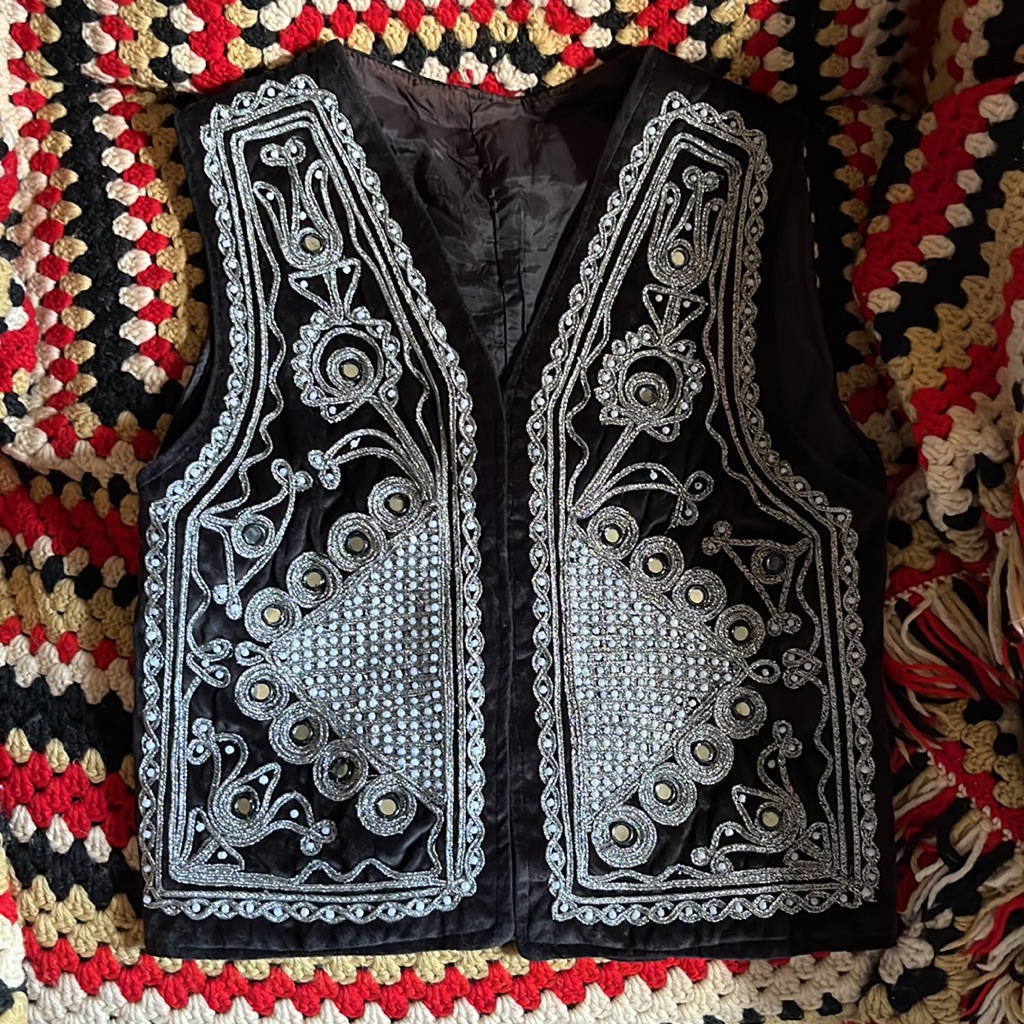 Gypsy Vest  Hand Made Vintage